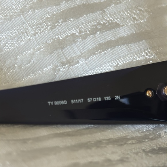 Tory Burch navy gradient lens sunglasses - Picture 6 of 11